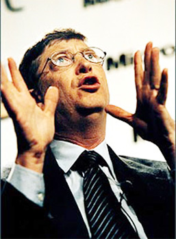 Bill Gates thành công nhờ vận dụng châm ngôn của Solomon. Ảnh: Microsof*****ch.