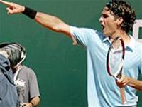 Danh bai David Nalbandian, Federer vao ban ket Giai quan vot Monte Carlo Masters
