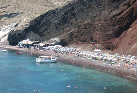 Bo bien do danh tieng cua Santorini.