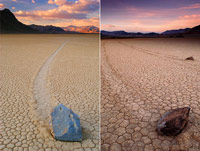 Bí ẩn đá tự dịch chuyển trên Thung lũng Chết