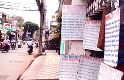 Nhiều địa chỉ nhà cho thuê ở một trung tâm “không bảng hiệu”