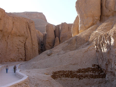 Thung lũng hầm mộ của những vị vua Ai Cập cổ đại.