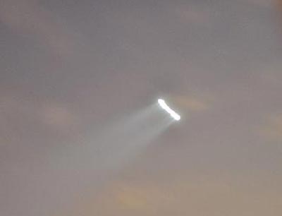 một vật thể lạ trên bầu trời Anh