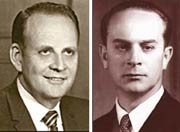 Frank Wisner và Tổng thống Guatemala Jacobo Arbenz.