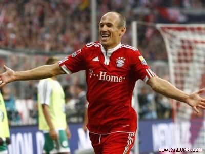 Bayern rất cần sự sáng tạo của Robben để tìm kiếm bàn thắng