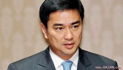 Thủ tướng Thái Lan Abhisit Vejjajiva. (Ảnh: Thai News Agency)