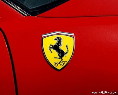 Logo c a Ferrari g m bi u t ng tu n m tung v Prancing Horse tr n n n 
