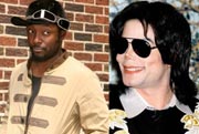 William (trái) - người châm ngòi cuộc tranh luận xung quanh các bài hát sắp được phát hành của Michael Jackson.