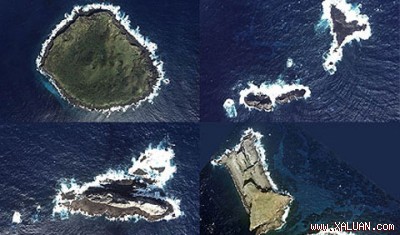 Quần đảo Senkaku theo tên gọi Nhật hay Điếu Ngư theo cách gọi Trung Quốc