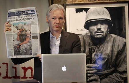Một trong những công bố của Wikileaks gây chấn động thế giới.