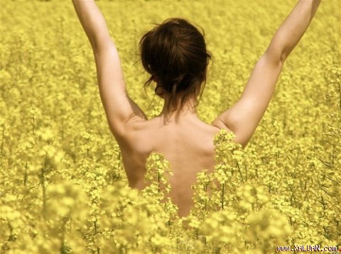 girl in sunlight