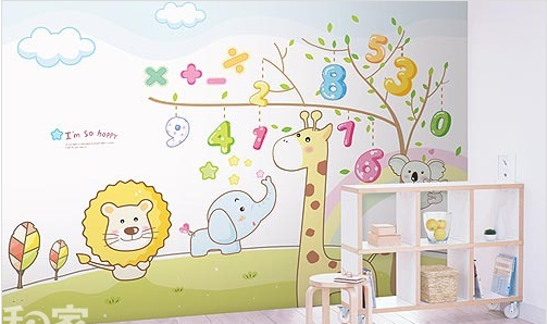 Ấn tượng với giấy dán tường cho phòng trẻ shopping entertainments