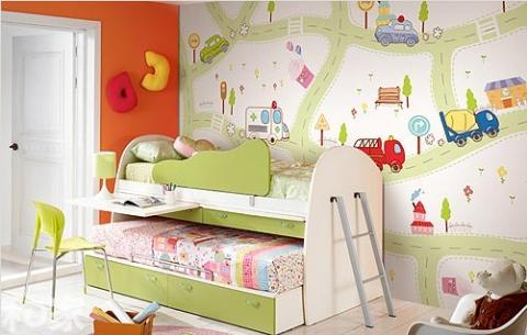 Ấn tượng với giấy dán tường cho phòng trẻ - Archi