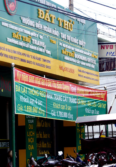 Trụ sở Công ty Đất Thủ vẫn hoạt động bình thường sau khi giám đốc Hùng bị bắt