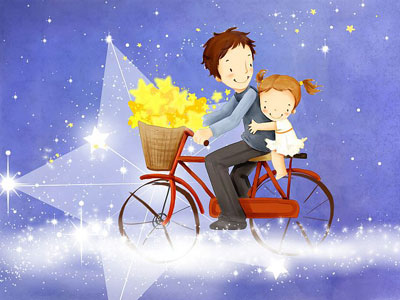 Con ước được cha đưa đến trường shopping entertainments