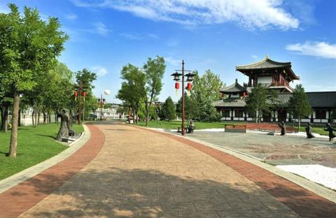 Ngắm chùa Thiên Nga đẹp lung linh, Du lịch - Giải trí, chua thien nga, chua thien nga trung quoc, chua thien nga tay an