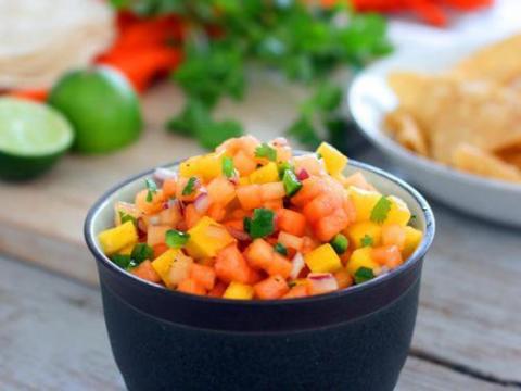 Vũ điệu salad trái cây, Ẩm thực, Am thuc, mon ngon, mon ngon de lam, salad, trai cay