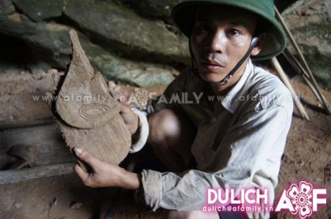 Rùng mình khám phá hang quan tài ở Quan Hóa - 13