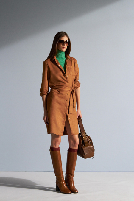 Màu vàng và mầu cafe | Thoi trang thu | Thời trang thu đông 2011 | Gam mầu công sở thu đông