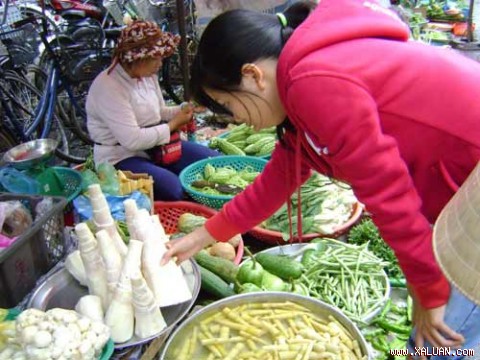 Với các loại măng đều cần lột vỏ, luộc chín kỹ, thay nước và luộc nhiều lần mới được dùng. Ảnh: Xuân Thảo
