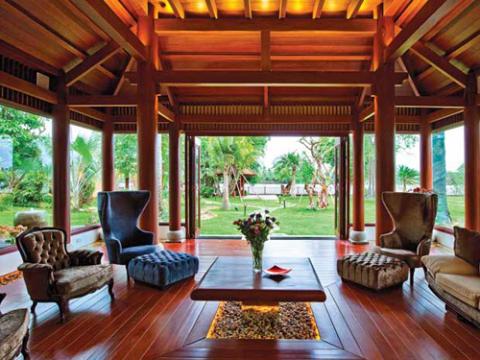 Nhà xịn của đại gia kinh doanh gỗ, Nhà đẹp, nha go, nha bang go, nha dep, nha dai gia, nha dai gia go