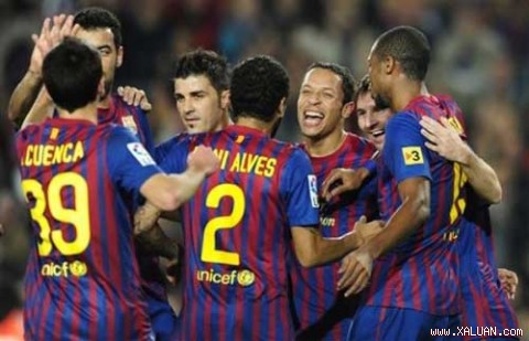 Barca đang bất bại từ đầu mùa
