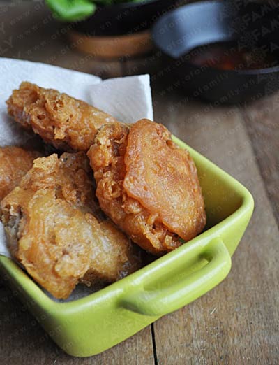 Óc heo chiên giòn - cả nhà khen ngon, Ẩm thực,