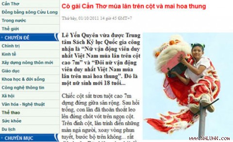 Bài báo bị ông Liêm sao chép.