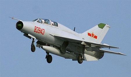 Chiến đấu cơ J-7 của Trung Quốc được giới chuyên gia nhận định là bản sao của MiG-21