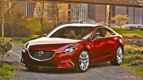 Năm sau, Mazda6 hoàn toàn mới sẽ ra mắt