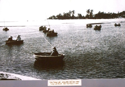 Cửa Tùng Lập - sông Bến Hải những năm tháng chiến tranh ác liệt (Ảnh tư liệu)