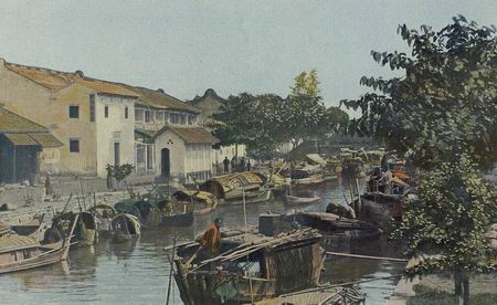 Kênh Bãi Sậy ở khu vực Chợ Lớn, Sài Gòn.
