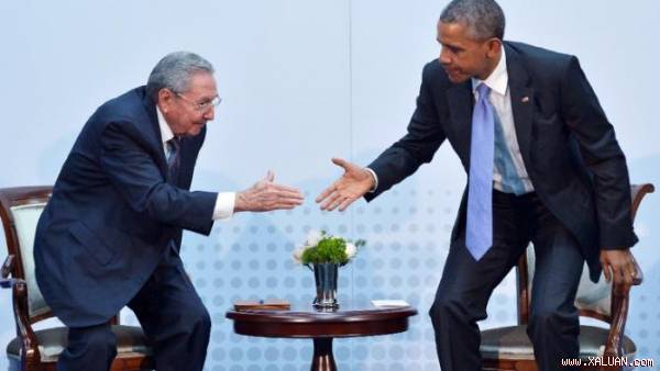 Tổng thống Mỹ Barack Obama và Chủ tịch Cuba Raul Castro đã mở ra kỷ nguyên mới trong lịch sử châu Mỹ