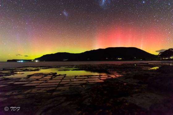 Bầu trời tuyệt đẹp mỗi đêm ở Tasmania, Australia.
