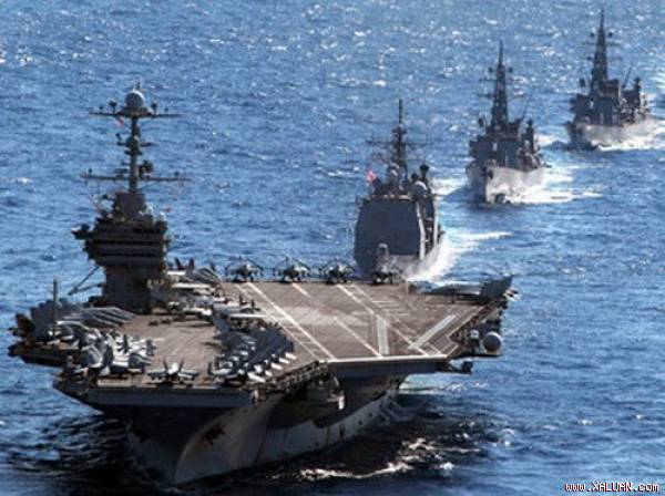 Tàu sân bay USS Theodore Roosevelt thuộc Hạm đội 5 Hải quân Mỹ - Ảnh: Hải quân Mỹ
