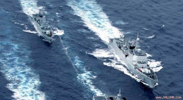 Theo sách trắng 2015, hải quân Trung Quốc sẽ được hoạt động ở phạm vi rộng hơn và được trao nhiều quyền lực hơn. (Ảnh minh họa)
