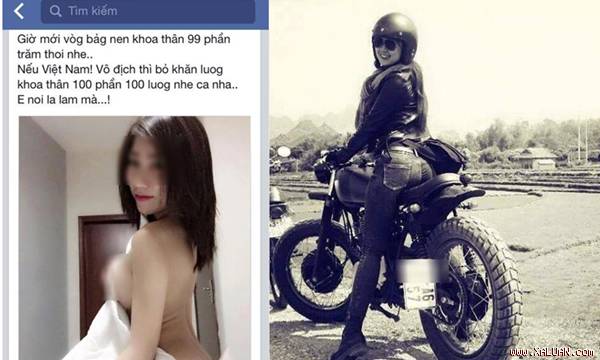 Màn ‘Cởi Hết’ mừng U.23 VN thắng của một gái xinh và những stt FB Hnay