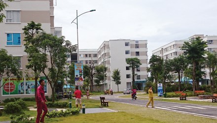 Khu nhà ở xã hội Đặng Xá (Gia Lâm, Hà Nội).