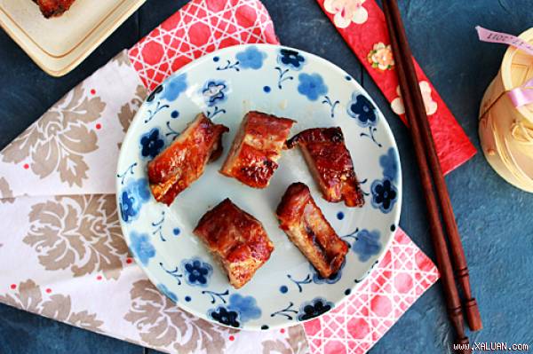 Sườn nướng mật ong ngon miễn chê