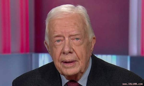 Cựu tổng thống Mỹ Jimmy Carter. Ảnh: CNN.