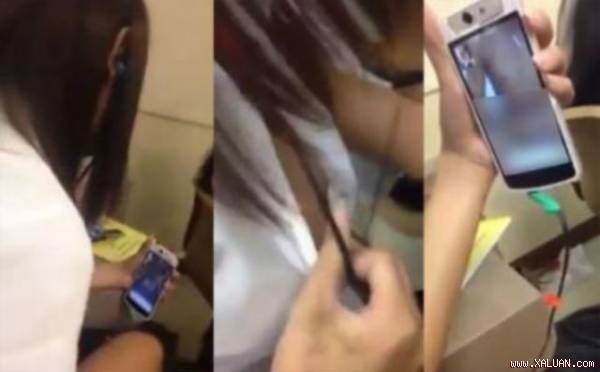 Dựng kịch bản ghi lại hình vợ cùng cán bộ khỏa thân