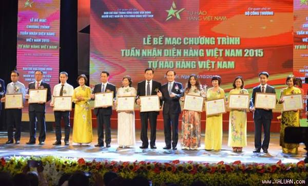 Bế mạc chương trình Tuần nhận diện thương hiệu Việt 2015