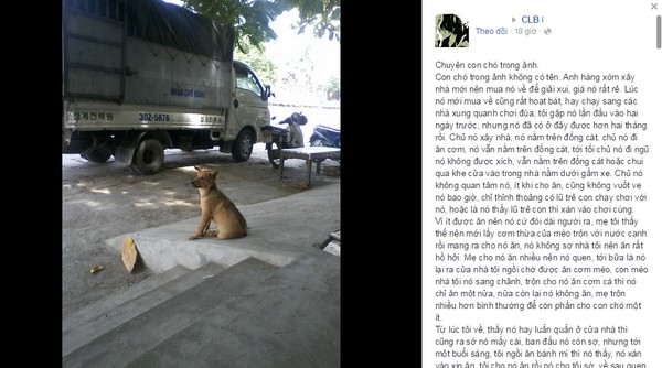 Nội dung câu chuyện và hình ảnh được đăng tải.