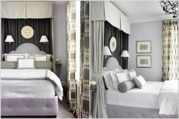 Trang trí tường cho những phòng ngủ siêu nhỏ