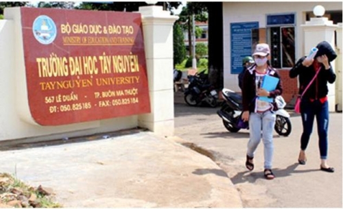 Danh sách Đại học Tây Nguyên công bố khiến dư luận không khỏi giật mình.