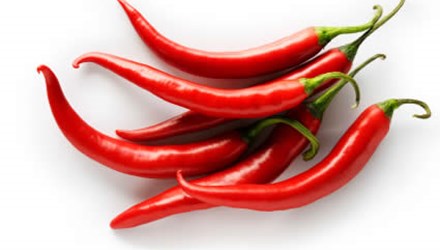 Ớt đỏ: Vị cay, thuốc hay