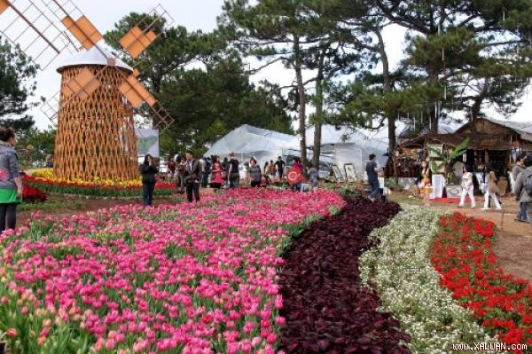 Lễ hội hoa Đà Lạt là một trong những điểm thu hút khách trong mùa lễ hội năm nay. Ảnh: Vietravel