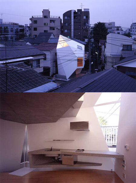 Ngày càng nhiều công trình ở Nhật có vẻ ngoài kỳ lạ. Ảnh: Gizmodo.