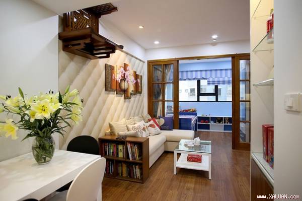 200 triệu cải tạo chung cư một phòng ngủ thành hai phòng ngủ