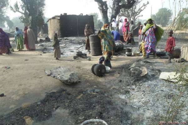 Nhóm chiến binh nhắm vào cộng đồng Dalori, cách thành phố Maiduguri 5km. (ảnh AP)